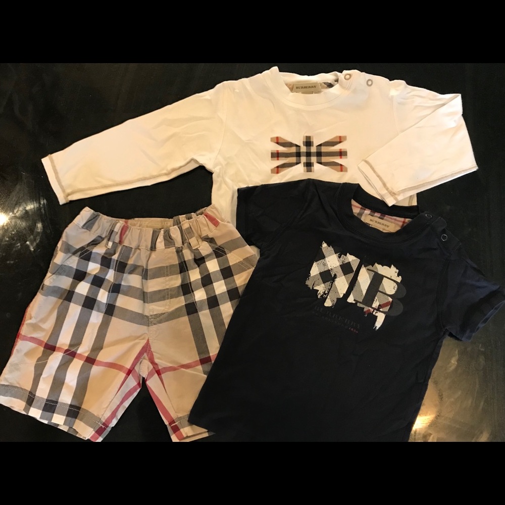 2T Burberry 3 Pc Lot